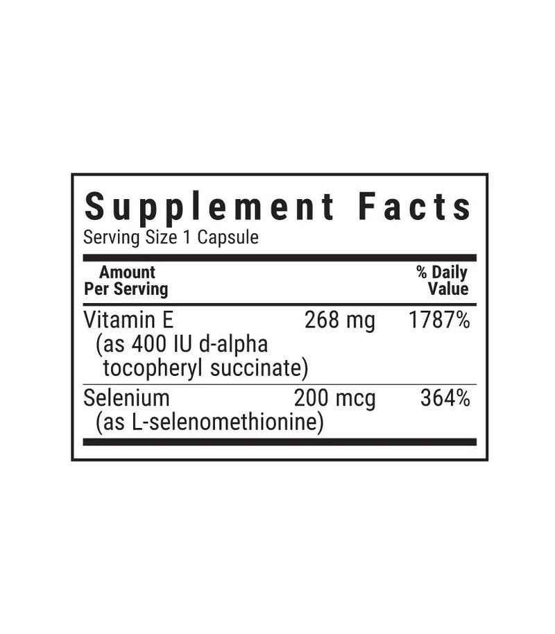 BLUEBONNET NUTRITION DRY-E + SELENIUM 60 CAPS