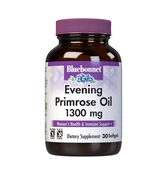 BLUEBONNET NUTRITION EVENING PRIMROSE OIL 1300 MG 30 CAPS
