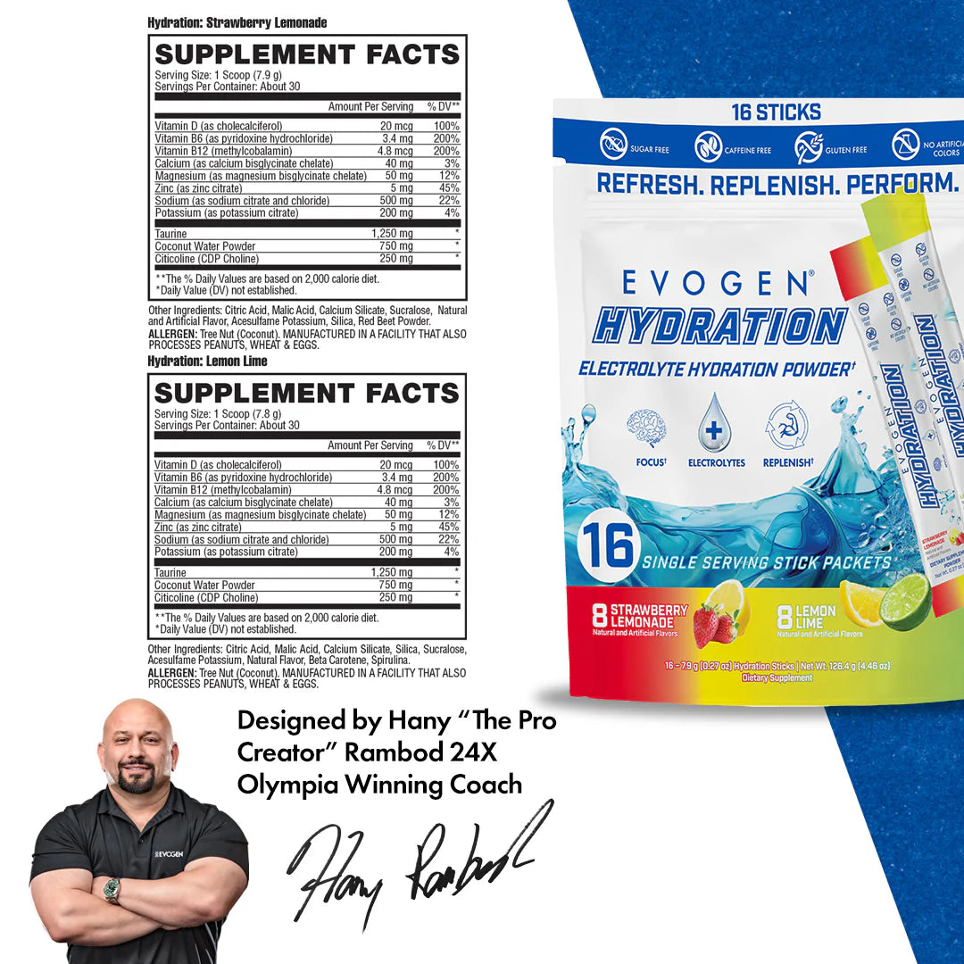 EVOGEN HYDRATION (IN STORE ONLY)