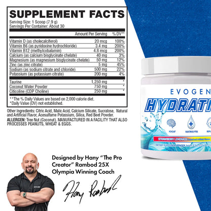 EVOGEN HYDRATION (IN STORE ONLY)