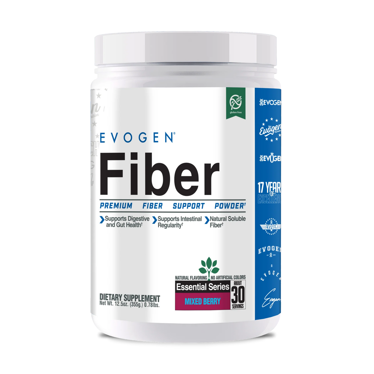 EVOGEN FIBER - PREMIUM FIBER SUPPORT POWDER (IN STORE ONLY)