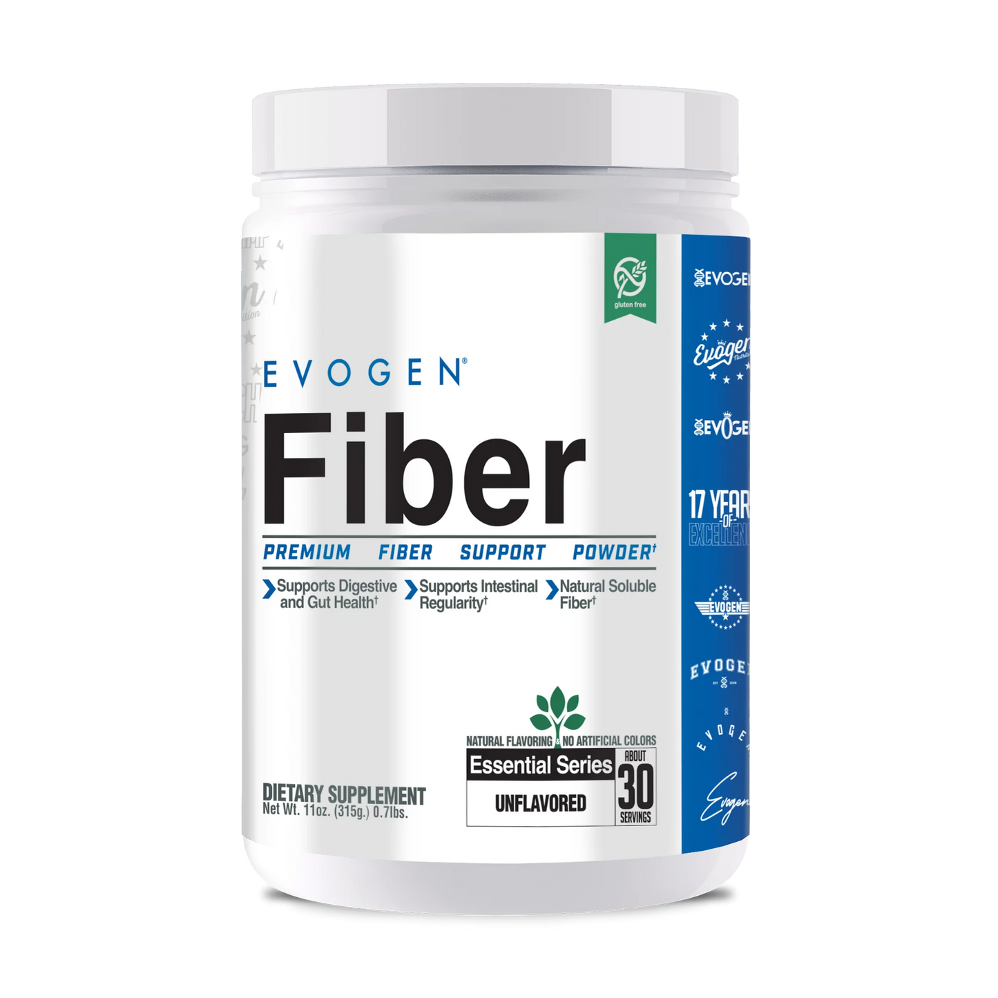 EVOGEN FIBER - PREMIUM FIBER SUPPORT POWDER (IN STORE ONLY)