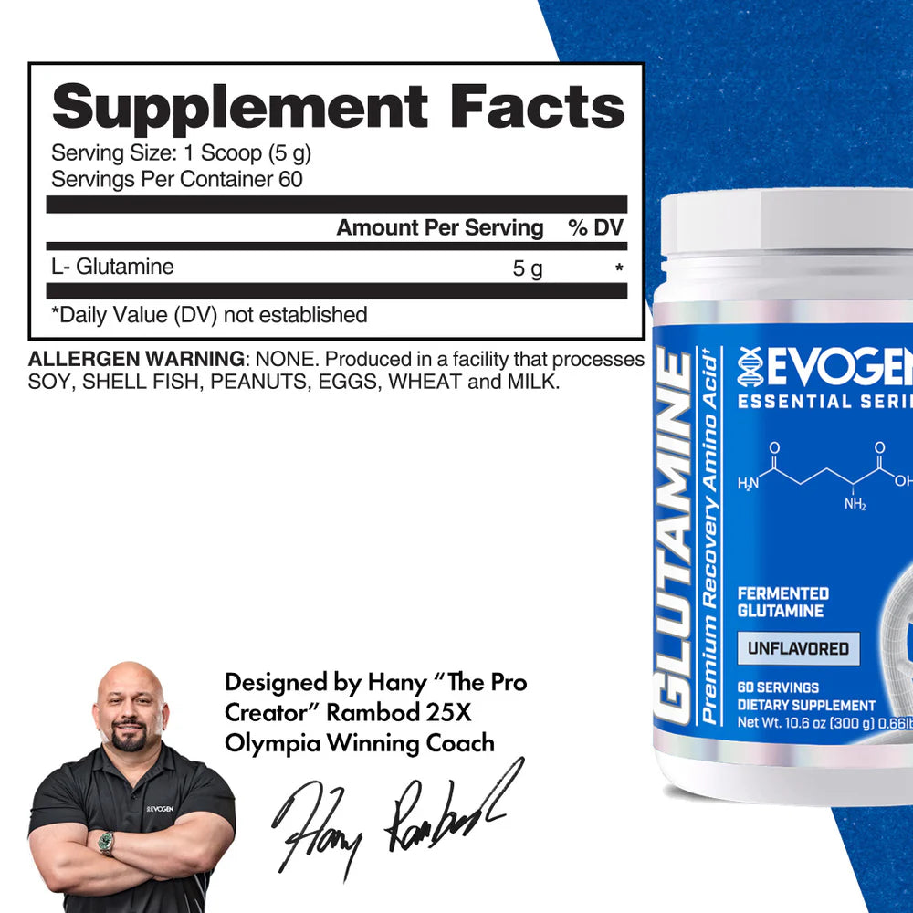 EVOGEN GLUTAMINE (IN STORE ONLY)