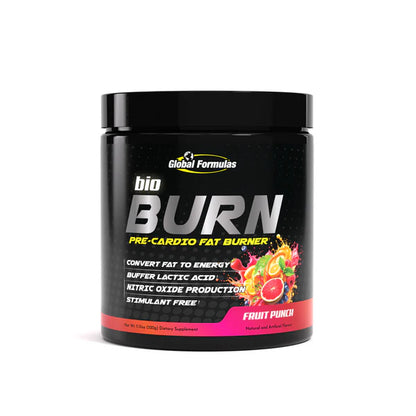 GLOBAL FORMULAS BIO BURN - PRE CARDIO NON-STIM FAT BURNER