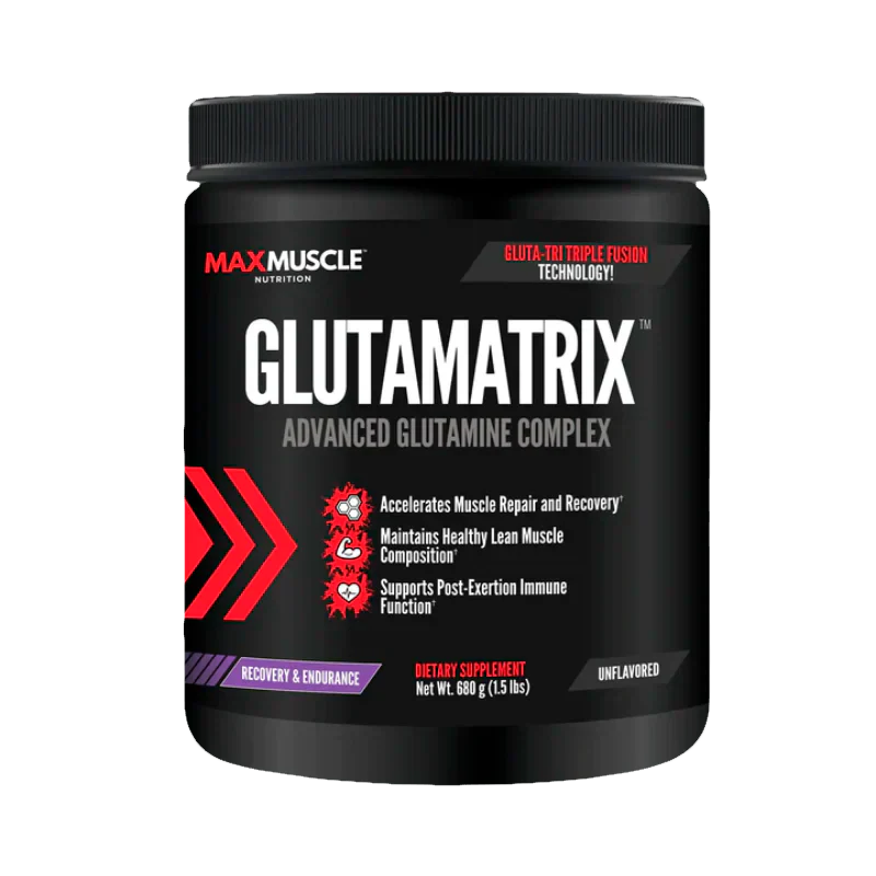 MAX MUSCLE GLUTAMATRIX - UNFLAVORED - 1.5LB