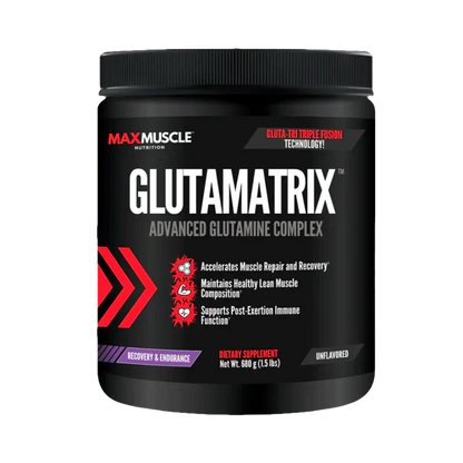 MAX MUSCLE GLUTAMATRIX - UNFLAVORED - 1.5LB