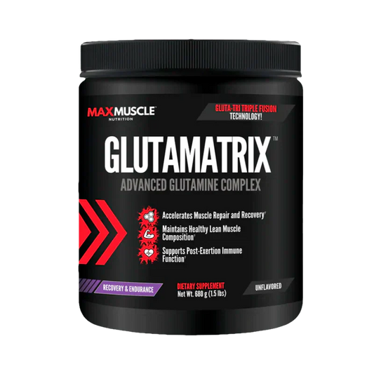 MAX MUSCLE GLUTAMATRIX - UNFLAVORED - 1.5LB