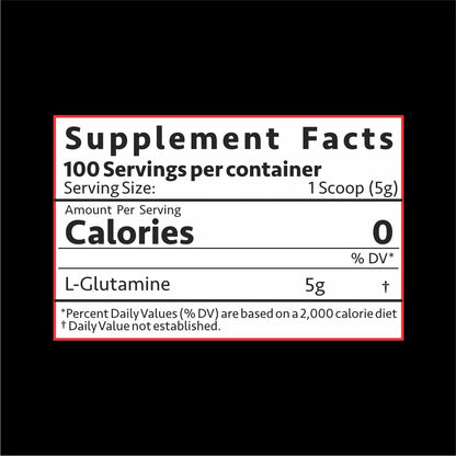TITAN GLUTAMINE 500™ - PHARMACEUTICAL GRADE MICRONIZED