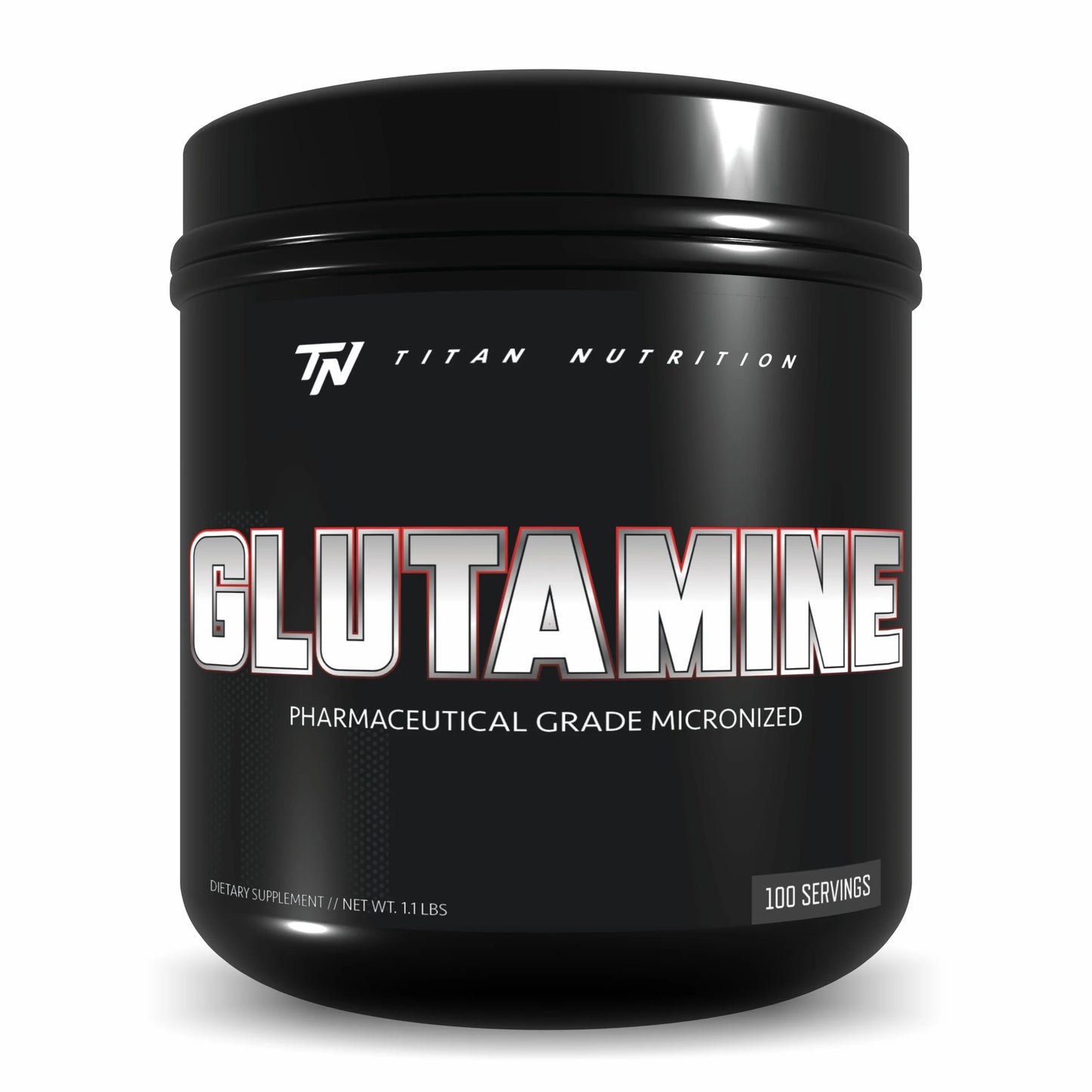 TITAN GLUTAMINE 500™ - PHARMACEUTICAL GRADE MICRONIZED