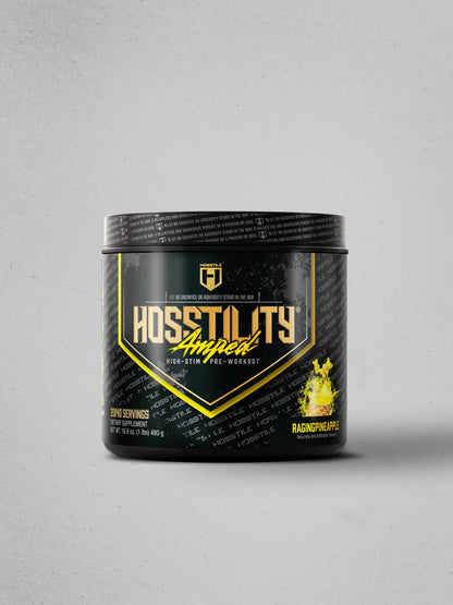 HOSSTILE HOSSTILITY AMPED HIGH STIM PRE-WORKOUT