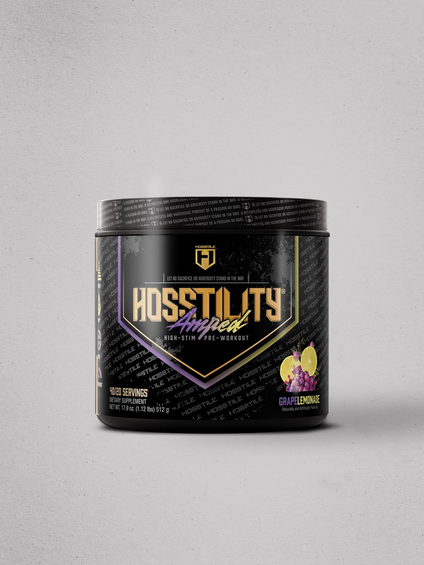HOSSTILE HOSSTILITY AMPED HIGH STIM PRE-WORKOUT