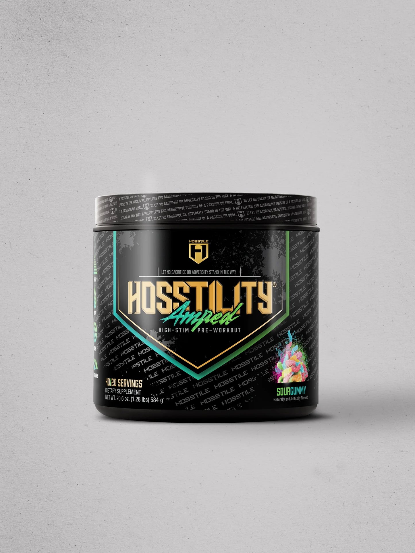 HOSSTILE HOSSTILITY AMPED HIGH STIM PRE-WORKOUT