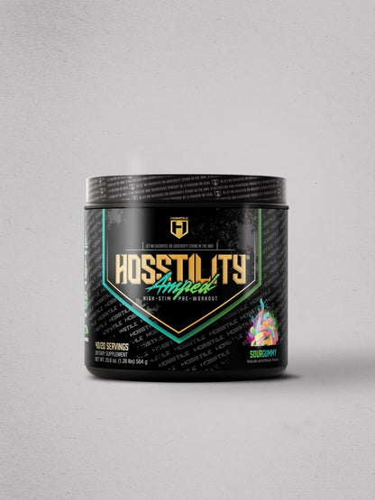 HOSSTILE HOSSTILITY AMPED HIGH STIM PRE-WORKOUT