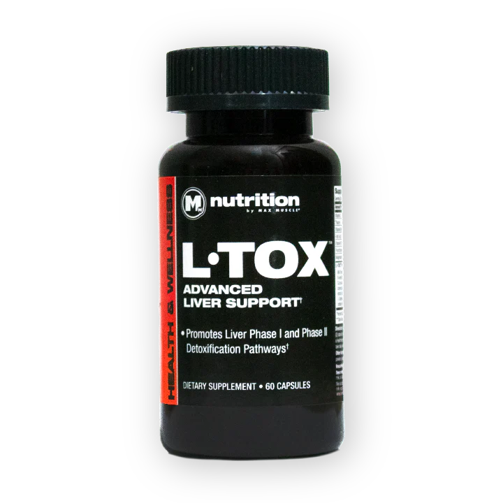 MAX MUSCLE L-TOX LIVER SUPPORT 60 CAPSULES