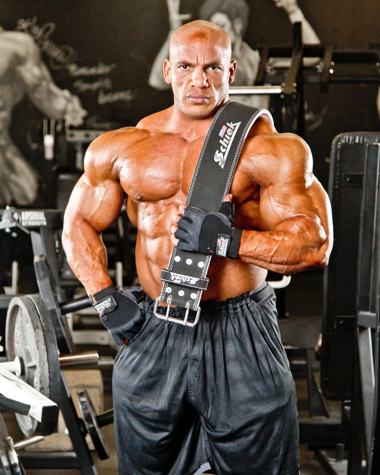 SCHIEK L6010 BLACK LEATHER LIFTING BELT