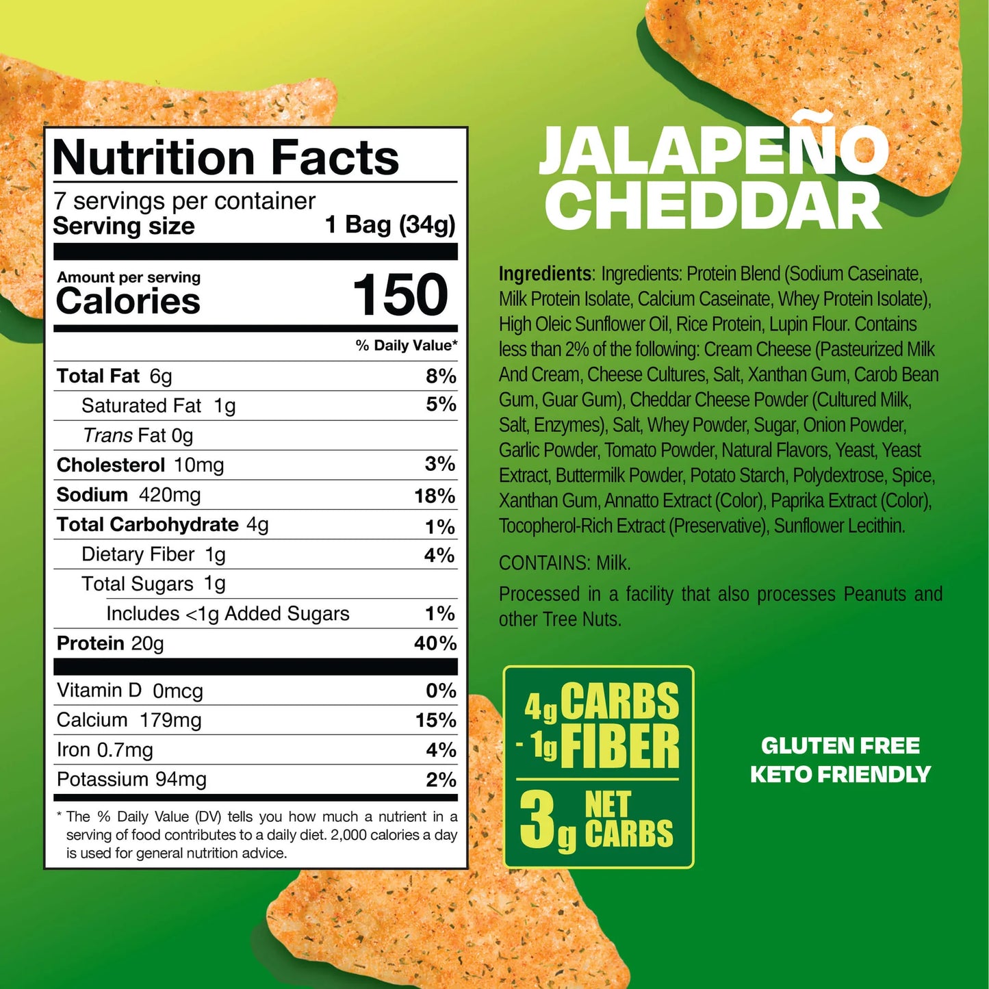 LEGENDARY POPPED PROTEIN CHIPS