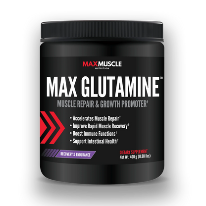 MAX MUSCLE MAX GLUTAMINE 400 GRAMS