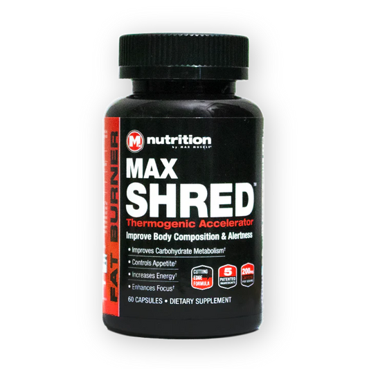 MAX MUSCLE MAX SHRED 60 CAPS