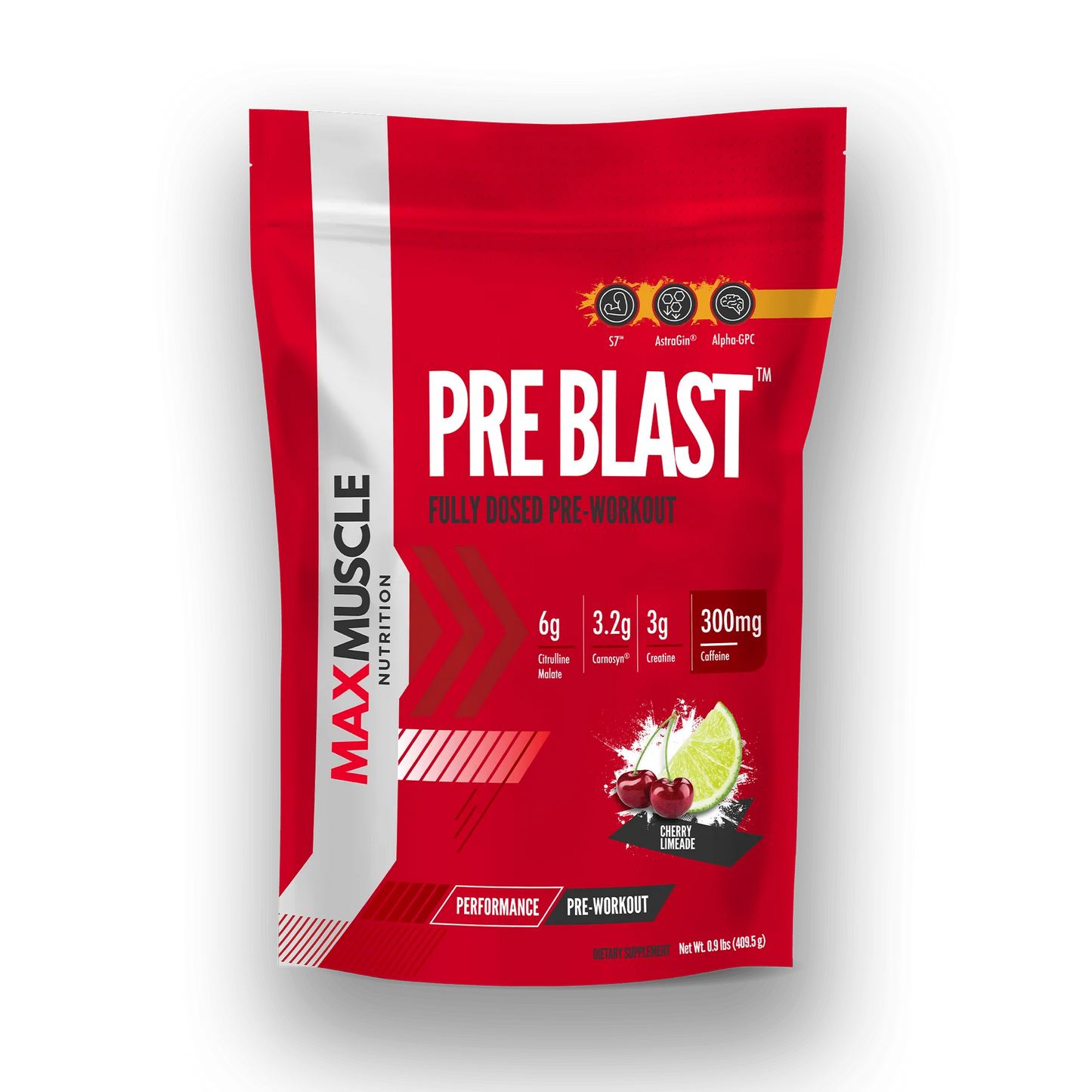 MAX MUSCLE PRE BLAST