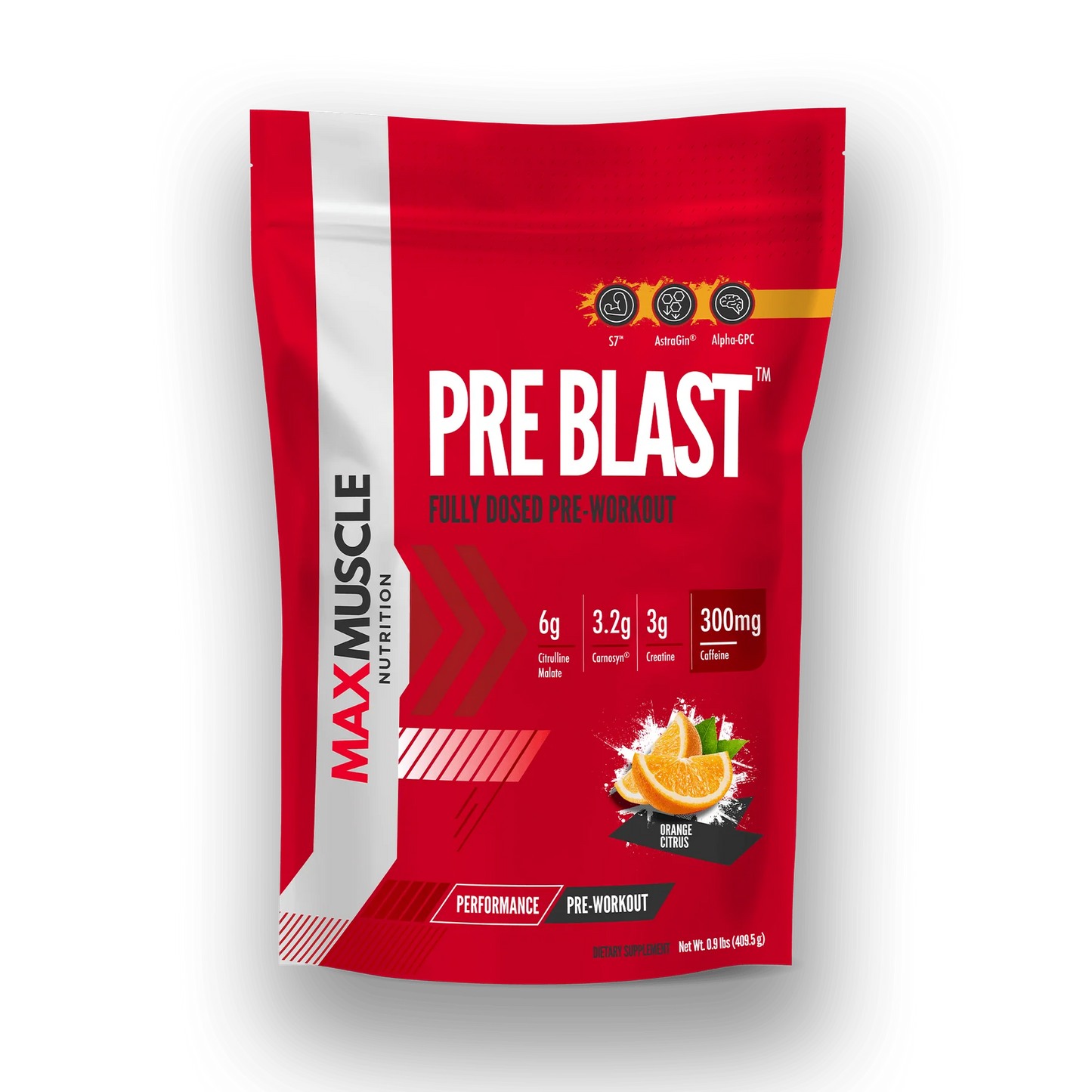 MAX MUSCLE PRE BLAST