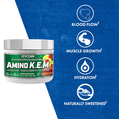 EVOGEN AMINO K.E.M EAA NATURALLY SWEETENED (IN STORE ONLY)