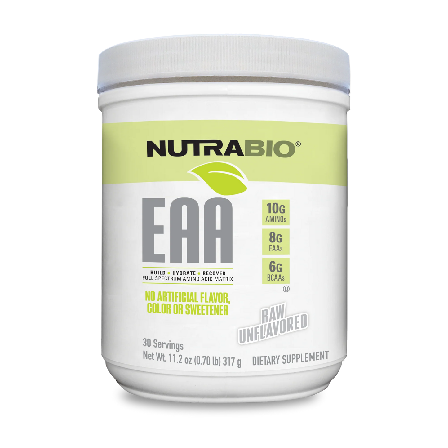 NUTRABIO EAA NATURAL POWDER 30/SRV