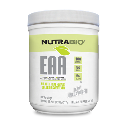 NUTRABIO EAA NATURAL POWDER 30/SRV