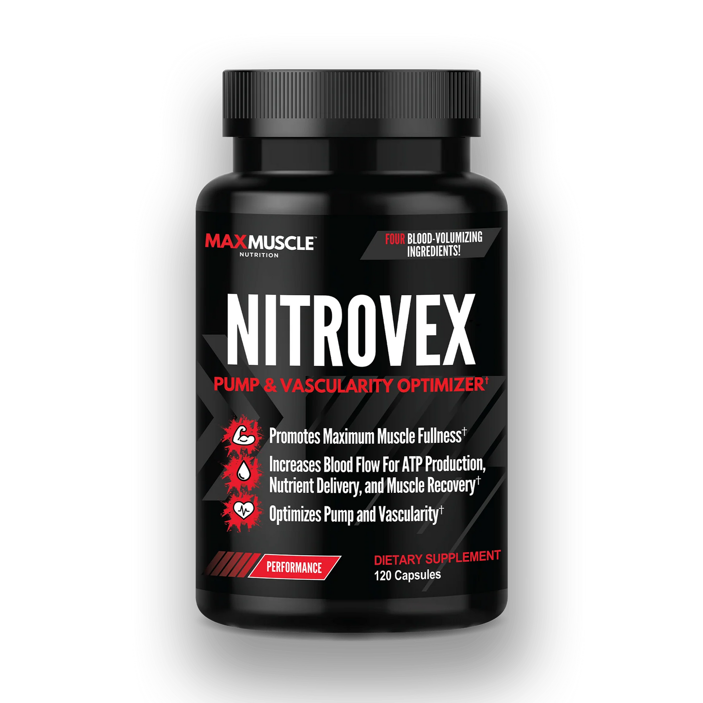 MAX MUSCLE NITROVEX 120 CAPS