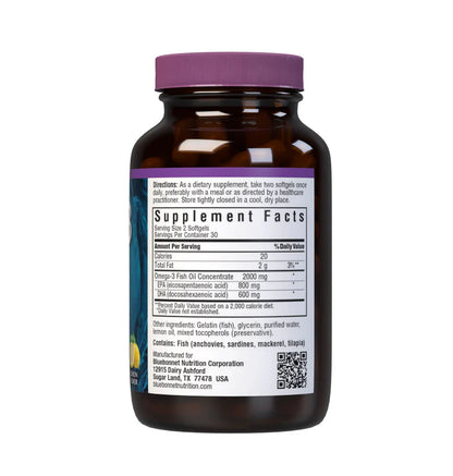 BLUEBONNET NUTRITION OMEGA-3 HEART FORMULA 60 CAPS