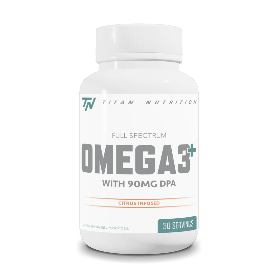 TITAN NUTRITION OMEGA3+ - FULL SPECTRUM OMEGA-3+ WITH DPA