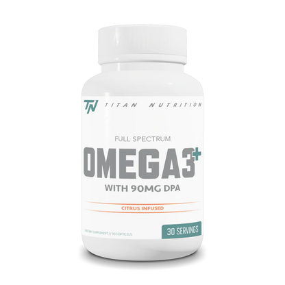 TITAN NUTRITION OMEGA3+ - FULL SPECTRUM OMEGA-3+ WITH DPA