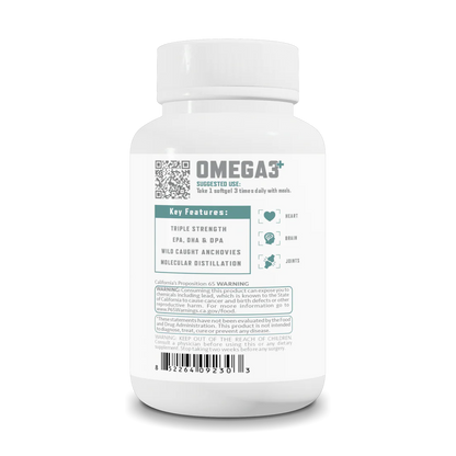 TITAN NUTRITION OMEGA3+ - FULL SPECTRUM OMEGA-3+ WITH DPA