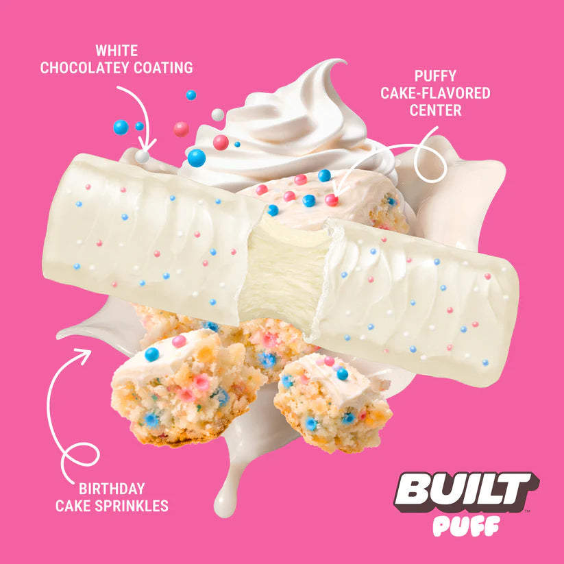 BUILT PUFF PROTEIN BARS