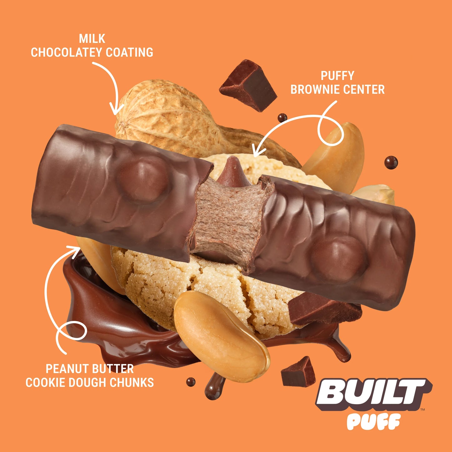 BUILT PUFF PROTEIN BARS