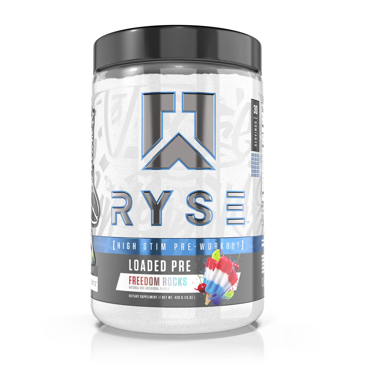RYSE LOADED HIGH STIM PRE-WORKOUT - 30SERV