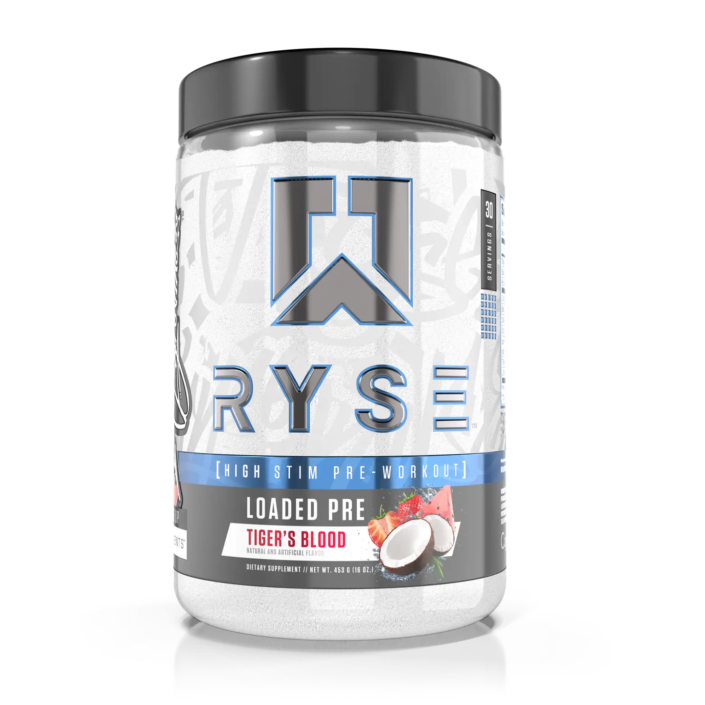 RYSE LOADED HIGH STIM PRE-WORKOUT - 30SERV
