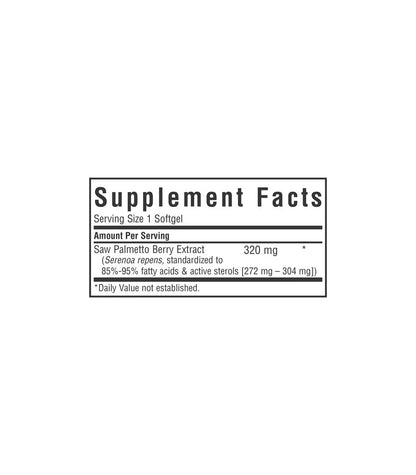 BLUEBONNET NUTRITION SAW PALMETTO BERRY EXTRACT 30SG