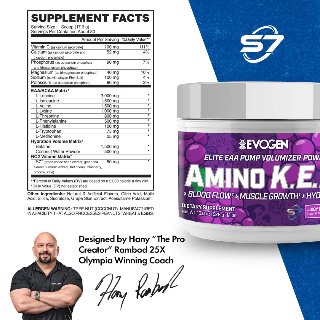 EVOGEN AMINO K.E.M EAA (IN STORE ONLY)