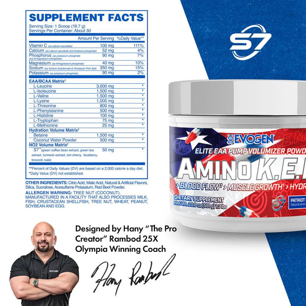 EVOGEN AMINO K.E.M EAA (IN STORE ONLY)