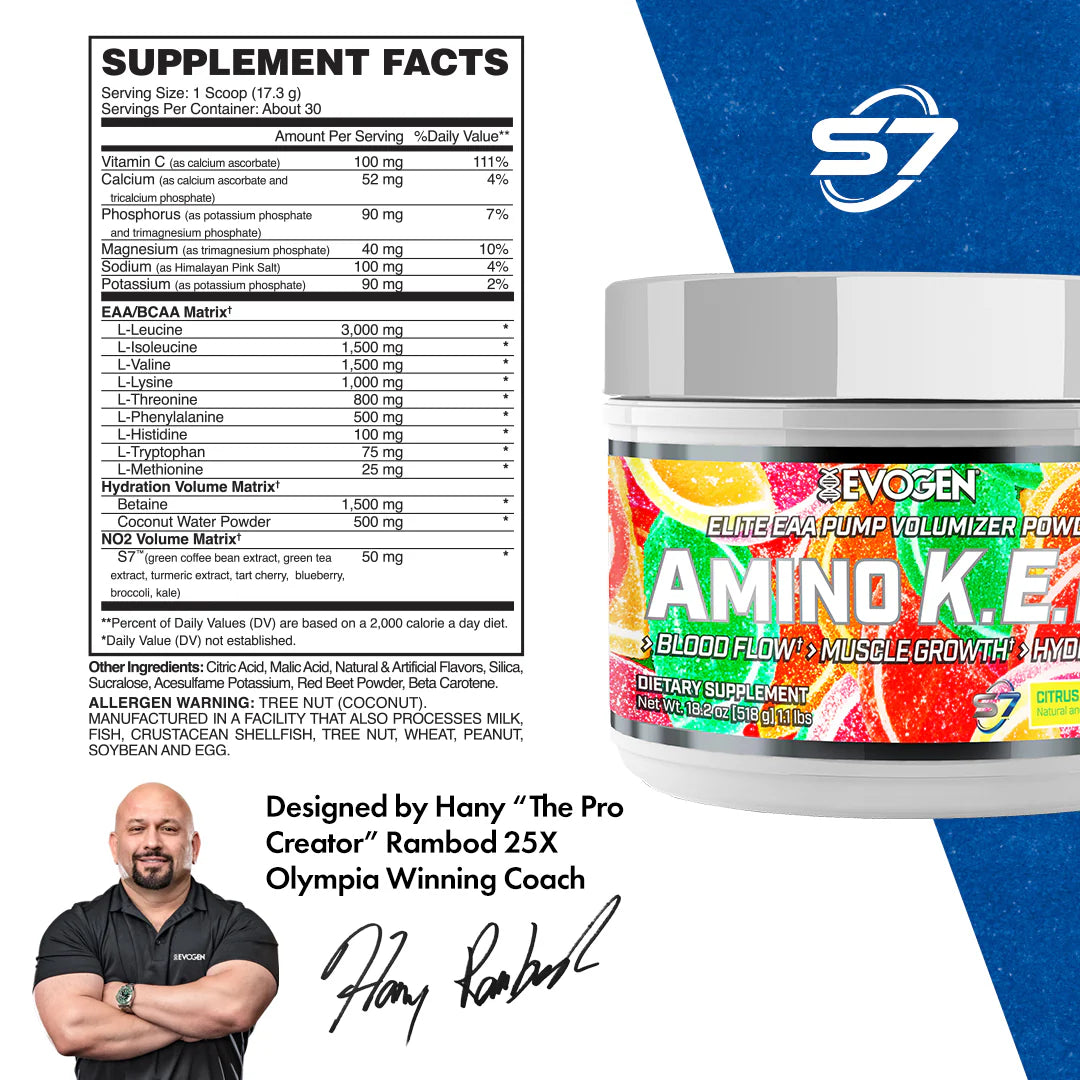 EVOGEN AMINO K.E.M EAA (IN STORE ONLY)