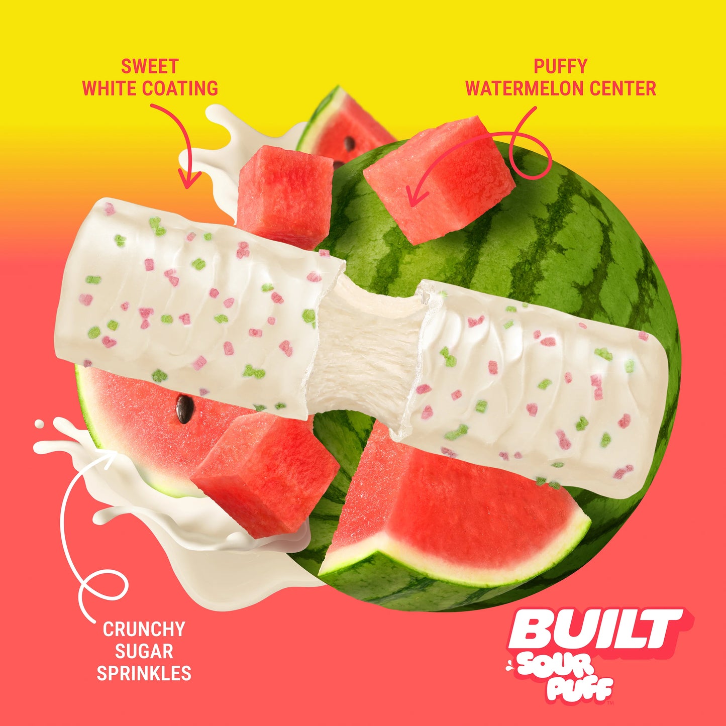 BUILT PUFF PROTEIN BARS