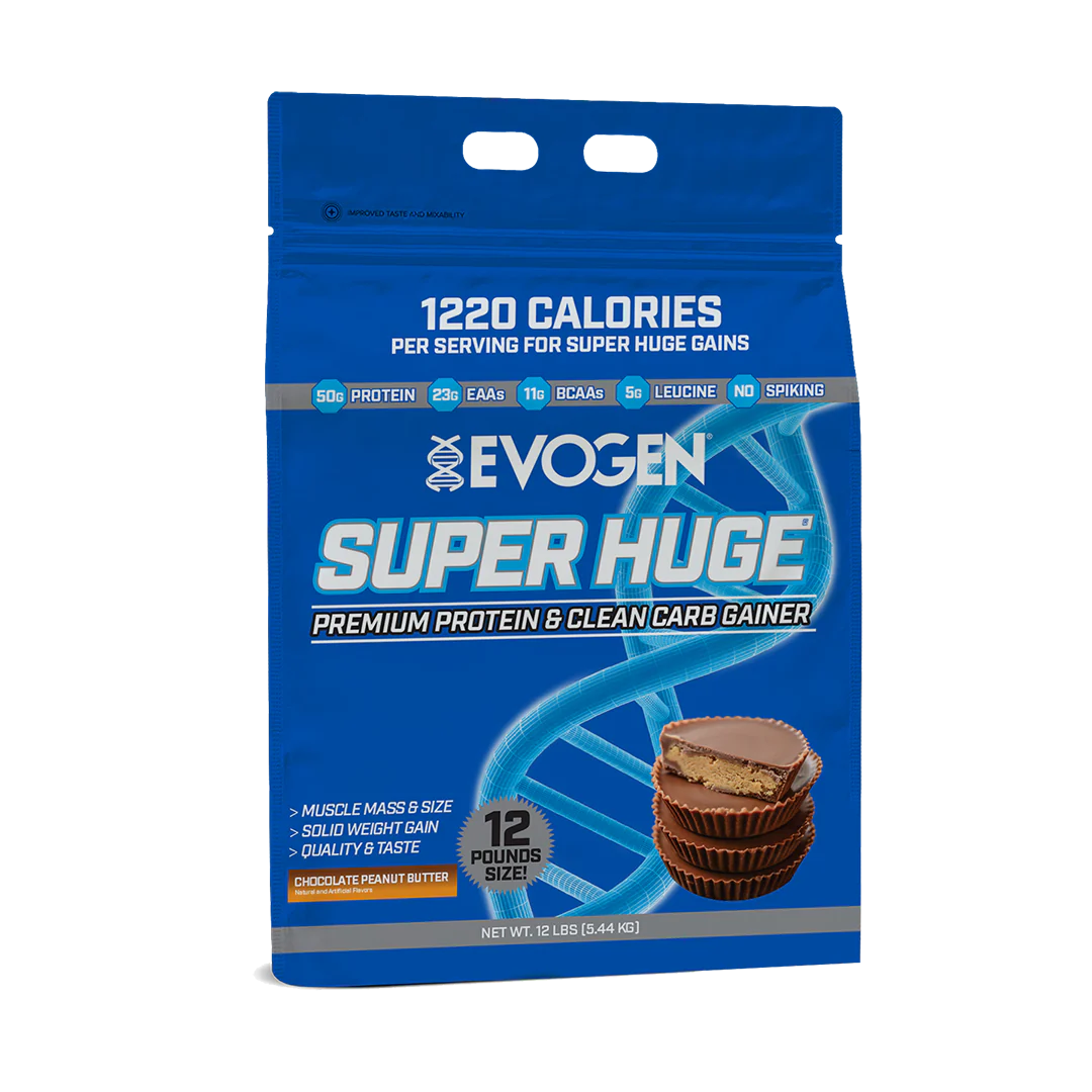 EVOGEN SUPER HUGE GAINER PROTEIN 12LBS (IN STORE ONLY)