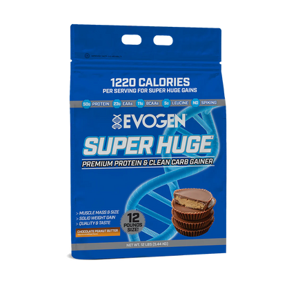 EVOGEN SUPER HUGE GAINER PROTEIN 12LBS (IN STORE ONLY)