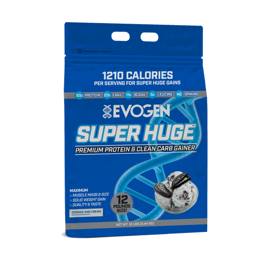 EVOGEN SUPER HUGE GAINER PROTEIN 12LBS (IN STORE ONLY)
