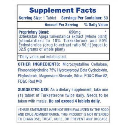 HI-TECH PHARMACEUTICALS TURKESTERONE 650