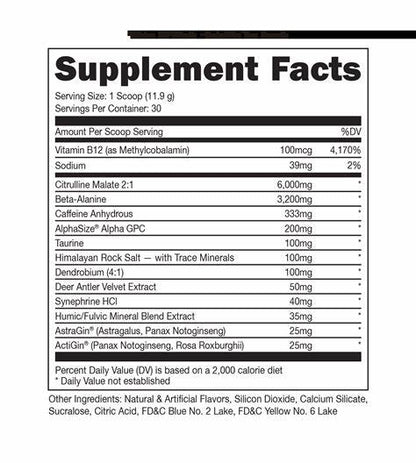 WOKE AF PREWORKOUT