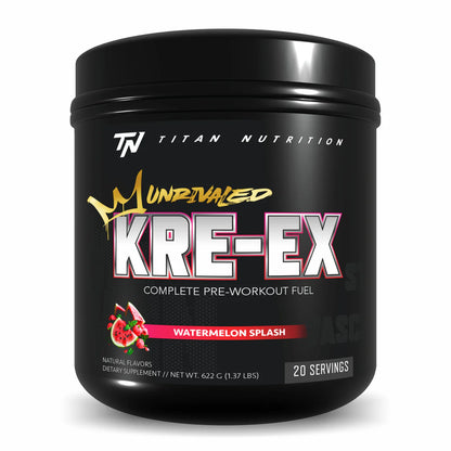TITAN KRE-EX UNRIVALED - COMPLETE PRE-WORKOUT SOLUTION