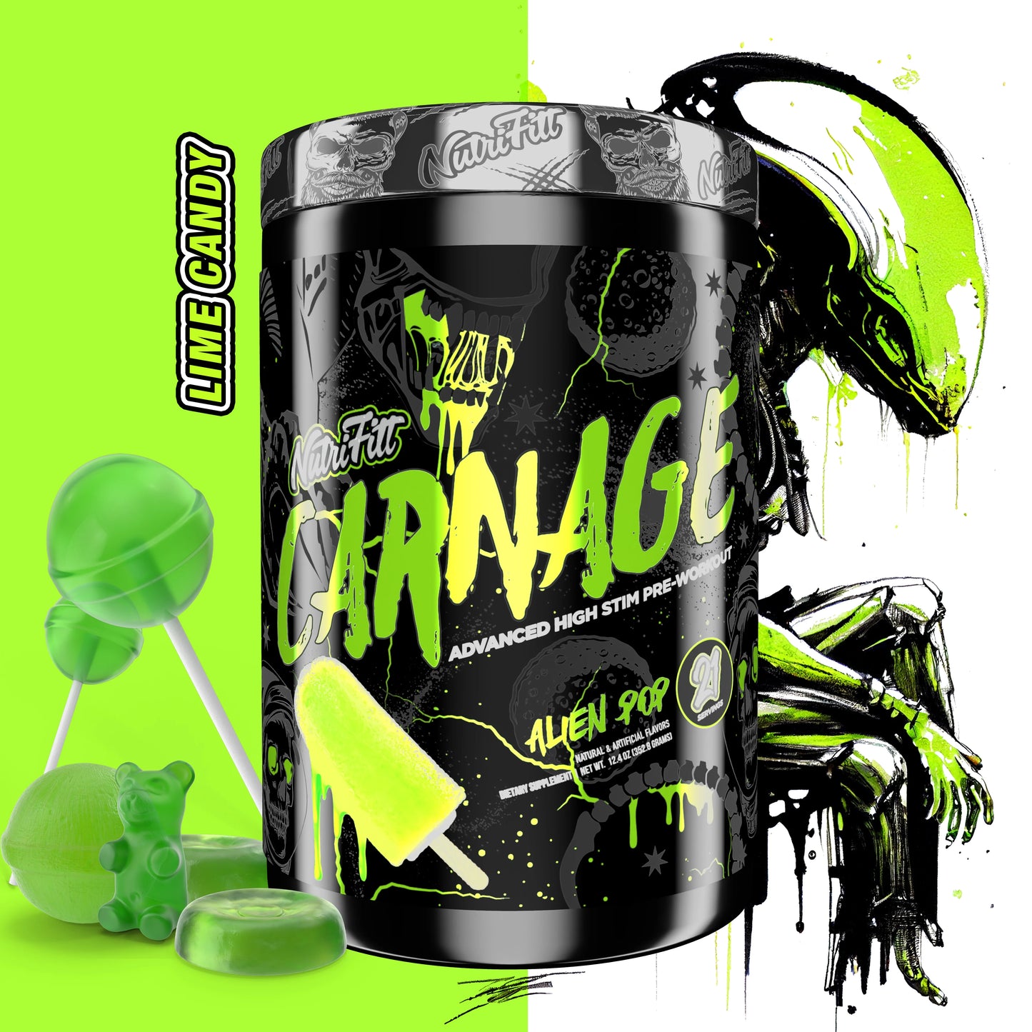 NUTRIFITT CARNAGE PRE-WORKOUT