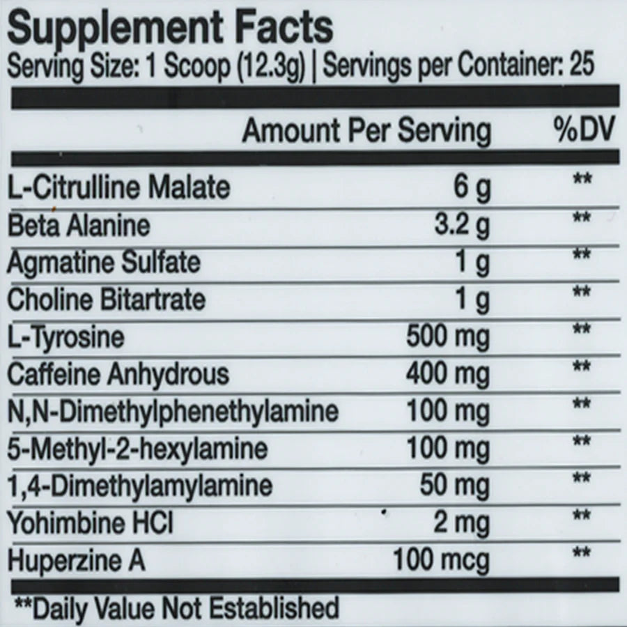 E-TECH DARK HORSE PRE-WORKOUT