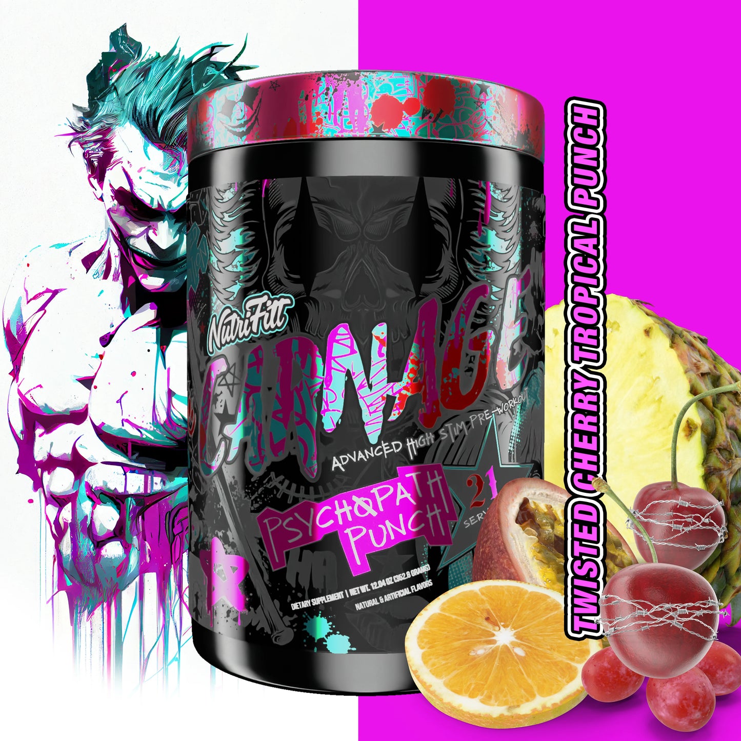 NUTRIFITT CARNAGE PRE-WORKOUT